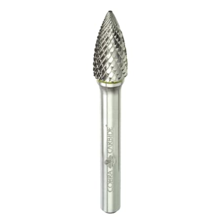 Cobra Carbide Carbide Burr, Double Cut Shape G, SG-44, 1/8 10958